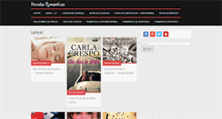 Desktop Screenshot of novelasromanticas.org